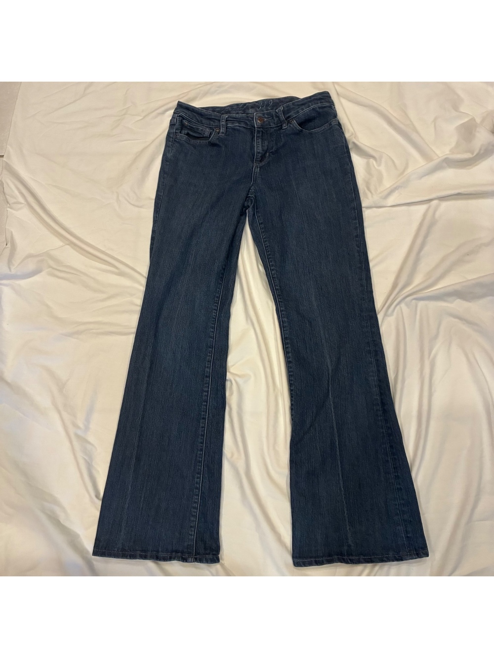 The Limited 312 Bootcut Jeans Womens Dark Wash Stretch Denim Mid Rise Flare Sz6R